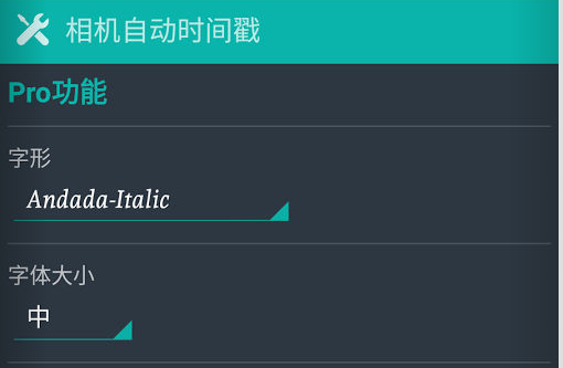 相机自动时间戳