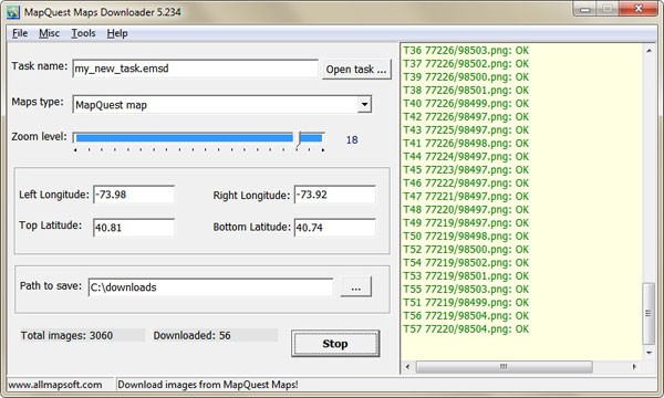 Mapquest Maps Downloader